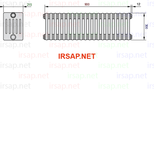 Радиатор IRSAP Tesi 60300/20 T23 CL 01